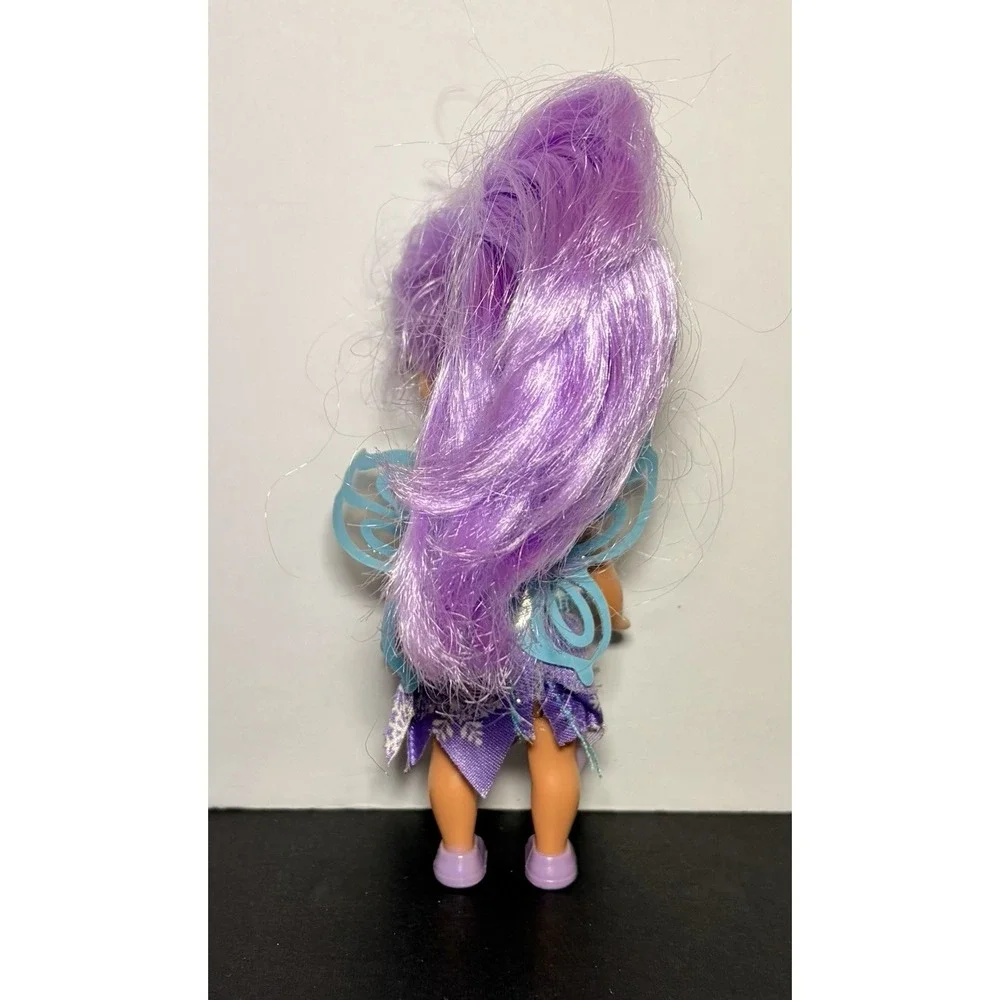 ZURU Sparkle Girlz Little Friends Mini Doll Fairy Collectible Purple Hair